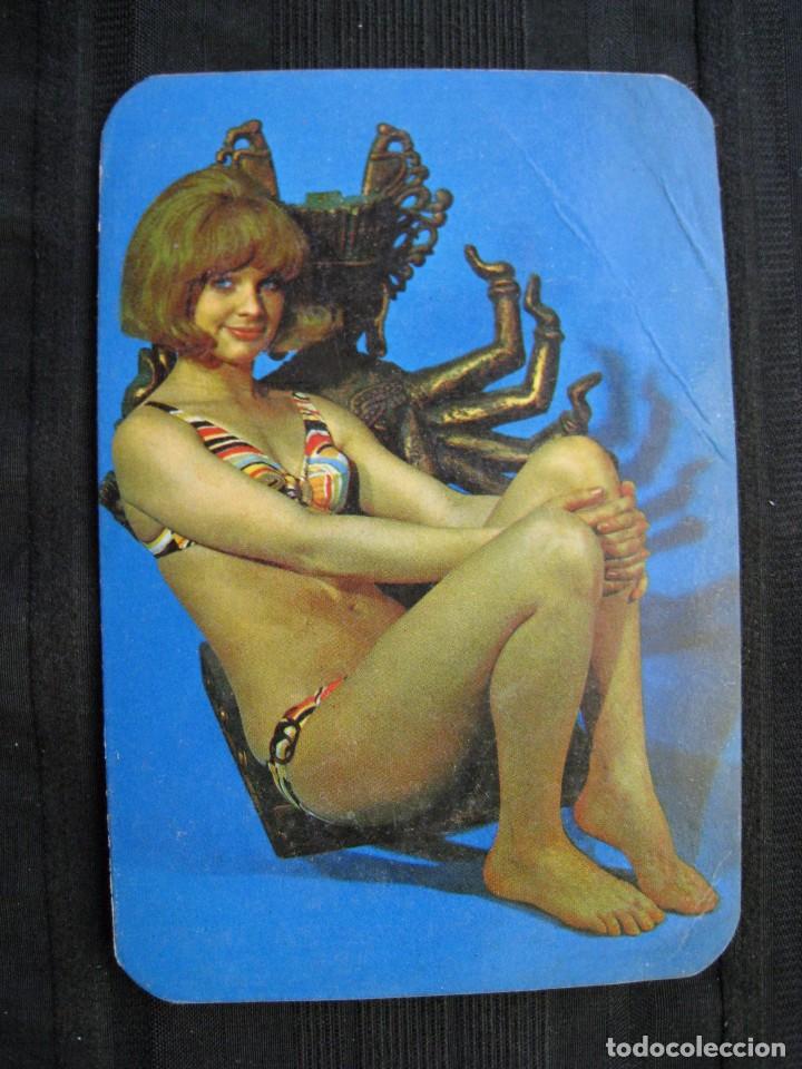 Calendriers: CALENDARIO DE BOLSILLO - CHICA - A&Ntilde;O 1971. RESTAURANTE CASINO PUGCRDA