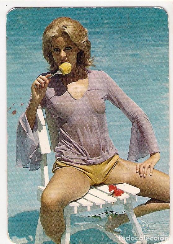 Calendars: -70239 CALENDARIO DESNUDO FEMENINO, EROTICO, A&Ntilde;O 1974, CON PUBLICIDAD, SERIE BO 505, PRECIOSA MUJER