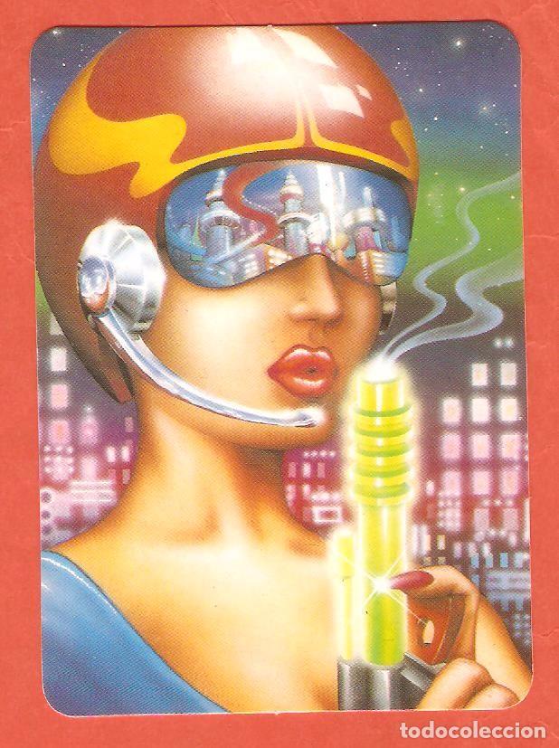 Calendriers: CALENDARIO DE BOLSILLO DE SERIE  A&Ntilde;O 1991  BO. 5.535  DIBUJO CHICA - SIN PUBLICIDAD REVERSO