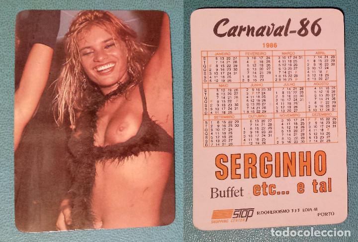 Calendriers: DESNUDO FEMENINO - EROTICO - CALENDARIO EDITADO EN PORTUGAL - 1986