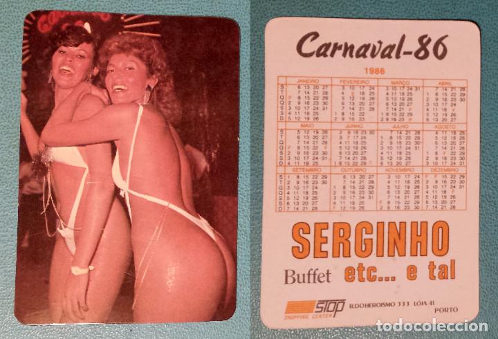 Calendriers: DESNUDO FEMENINO - EROTICO - CALENDARIO EDITADO EN PORTUGAL - 1986
