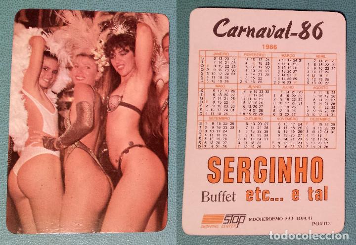 Calendriers: DESNUDO FEMENINO - EROTICO - CALENDARIO EDITADO EN PORTUGAL - 1986