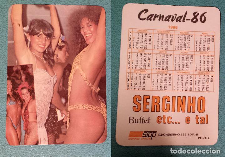 Calendars: DESNUDO FEMENINO - EROTICO - CALENDARIO EDITADO EN PORTUGAL - 1986