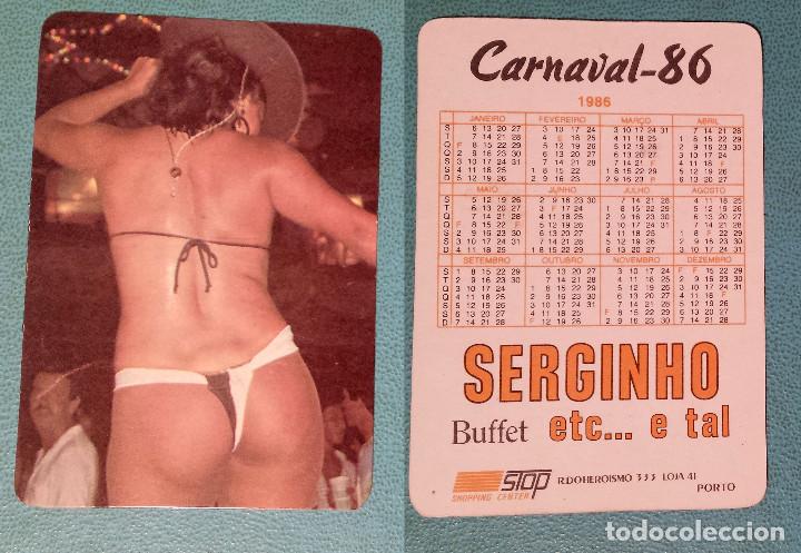 Calendars: DESNUDO FEMENINO - EROTICO - CALENDARIO EDITADO EN PORTUGAL - 1986