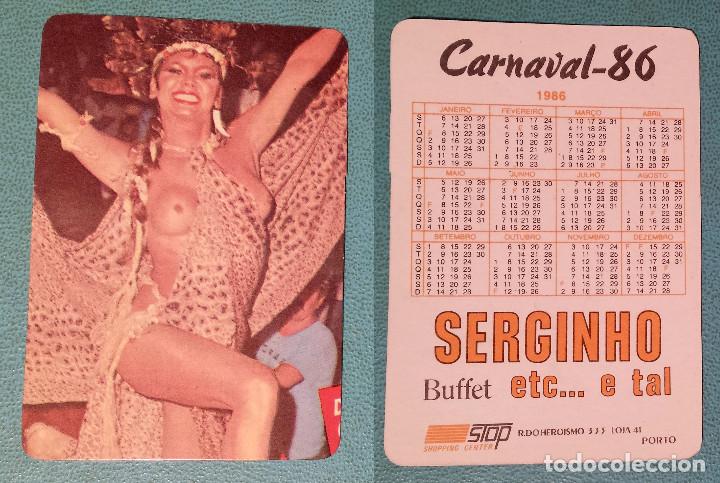 Calendars: DESNUDO FEMENINO - EROTICO - CALENDARIO EDITADO EN PORTUGAL - 1986
