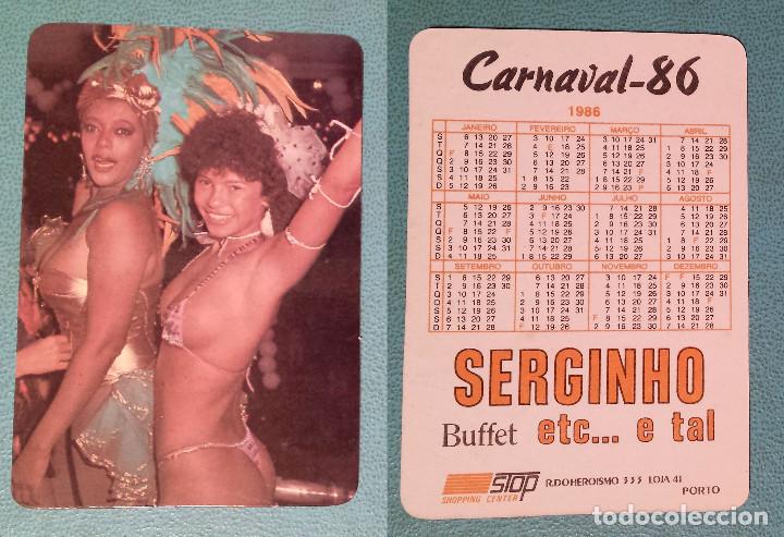 Calendars: DESNUDO FEMENINO - EROTICO - CALENDARIO EDITADO EN PORTUGAL - 1986