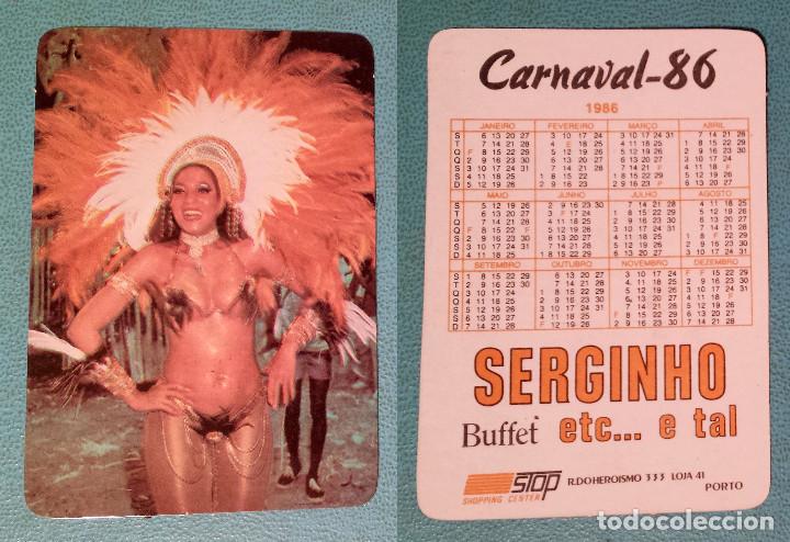 Calendars: DESNUDO FEMENINO - EROTICO - CALENDARIO EDITADO EN PORTUGAL - 1986