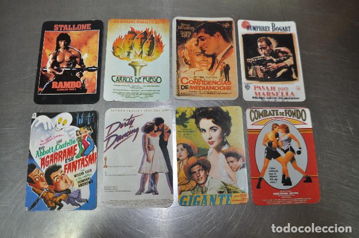 Calendars: LOTE 8 CALENDARIOS CARATULAS PELICULAS HUMPHREY BOGART, STALLONE, JENNIFER GREY...DO1