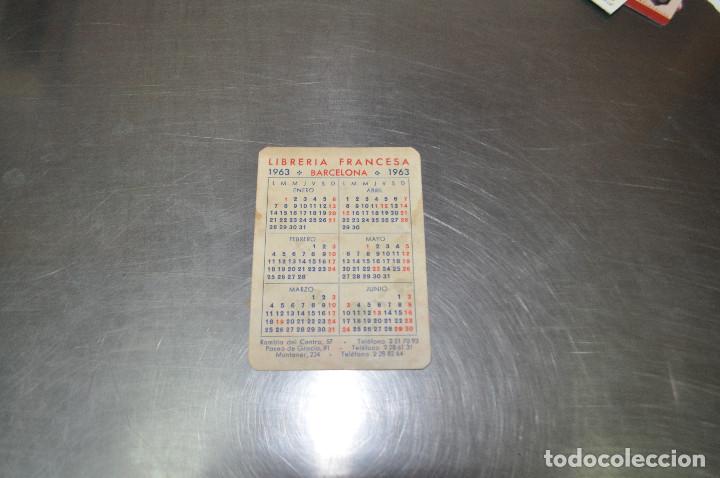 Calendars: CALENDARIO 1963 LIBRERIA FRANCESA DO1