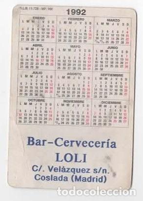Calendarios: Calendario 1992 ( CLB  ) - Foto 2