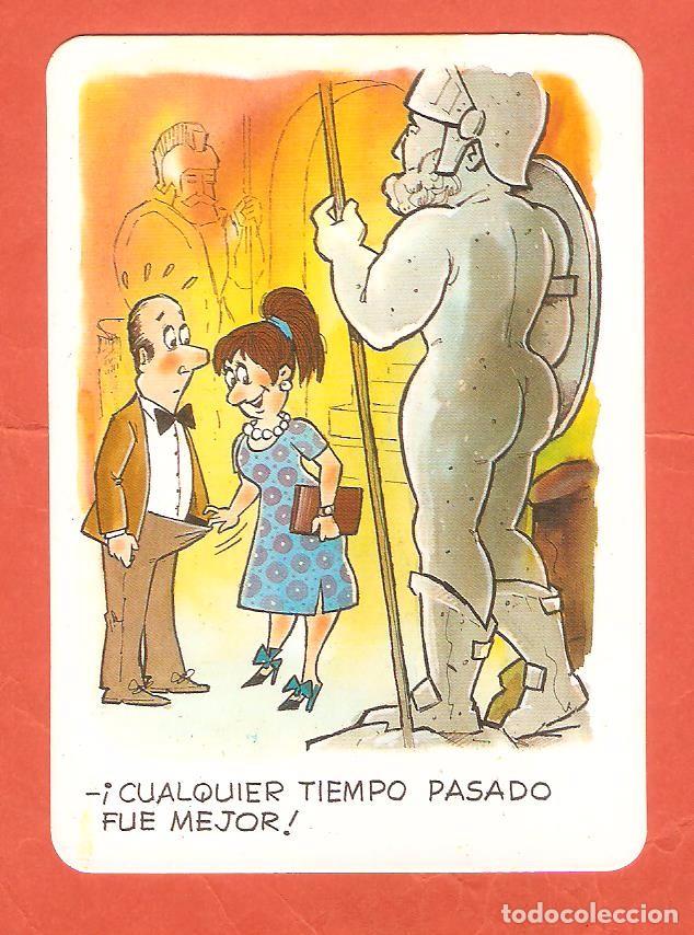 Calendriers: CALENDARIO DE BOLSILLO DE  SERIE   A&Ntilde;O 1993  BO. 5.716  CHISTE - HUMOR   -  PUBLICIDAD EN  REVERSO