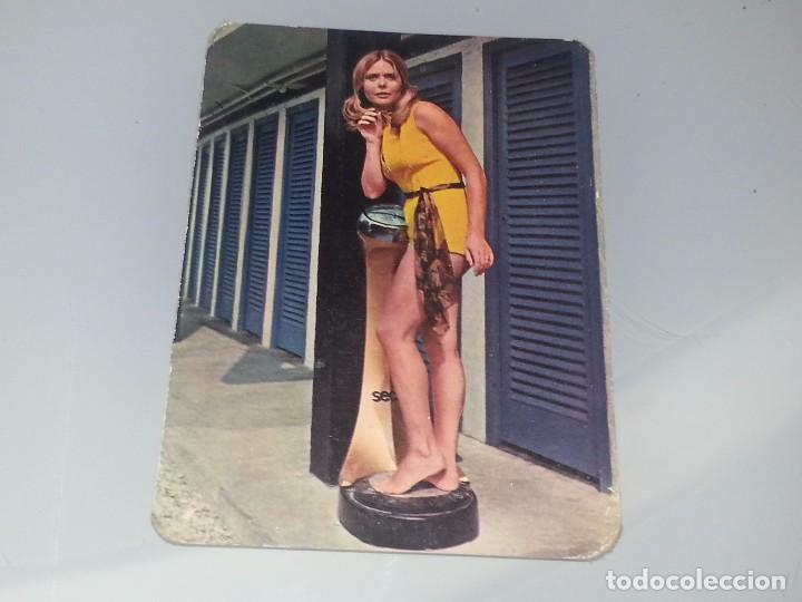 Calendars: ANTIGUO CALENDARIO PUBLICITARIO EROTICO A&Ntilde;O 1972