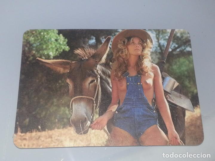 Calendars: ANTIGUO CALENDARIO PUBLICITARIO EROTICO A&Ntilde;O 1981