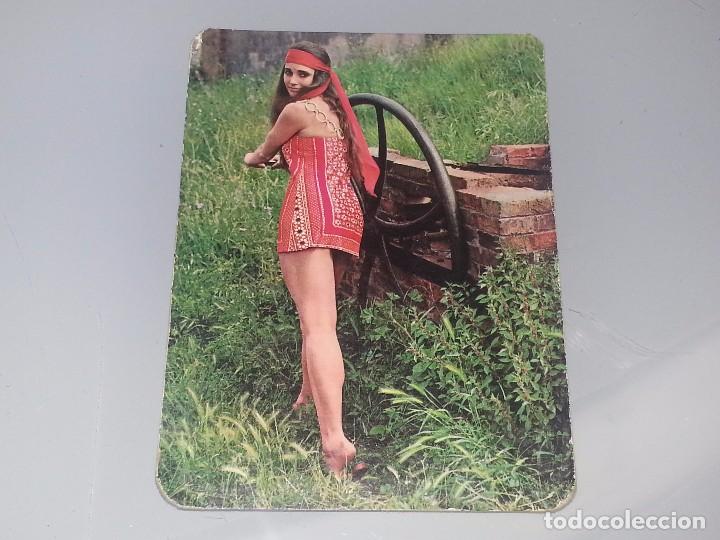 Calendars: ANTIGUO CALENDARIO PUBLICITARIO EROTICO A&Ntilde;O 1972