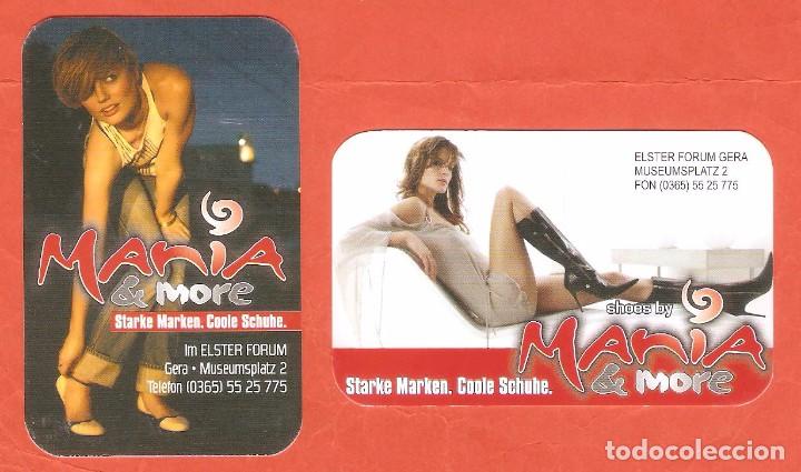 Kalender: 2 CALENDARIOS DE BOLSILLO ALEMANIA A&Ntilde;OS 2006 - 2007 CHICAS - FOTO DE REVERSO
