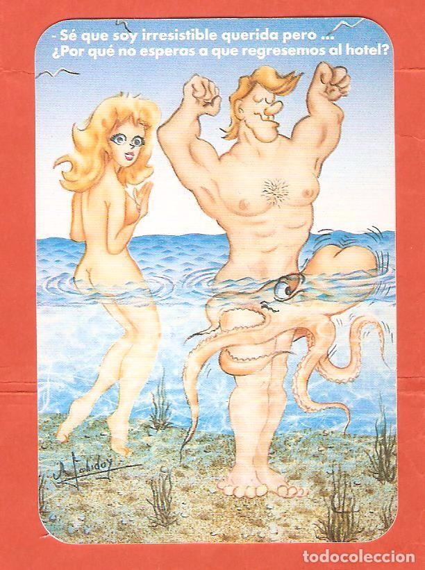 Calendars: CALENDARIO  DE BOLSILLO DE SERIE  EDIJAR  A&Ntilde;O  2000 CHISTE - HUMOR - SIN PUBLICIDAD EN REVERSO
