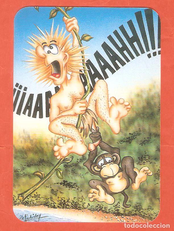Calendars: CALENDARIO  DE BOLSILLO DE SERIE  EDIJAR  A&Ntilde;O  2000  CHISTE - HUMOR - SIN PUBLICIDAD EN REVERSO