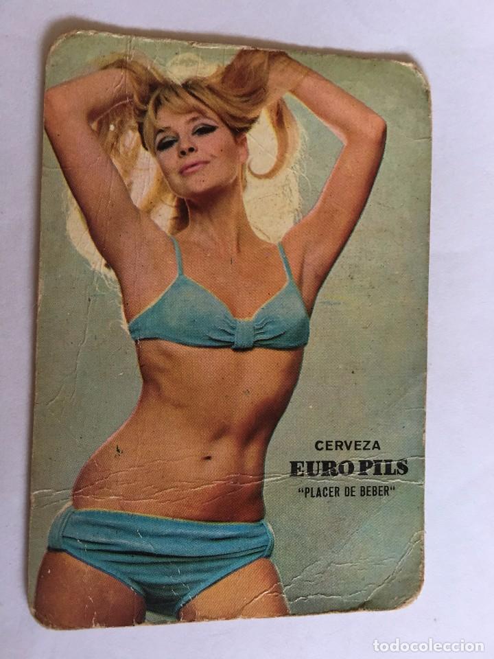 Kalender: CALENDARIO BOLSILLO EROTICO 1970 PUBLICIDAD CERVEZA CERVEZAS EURO PILS