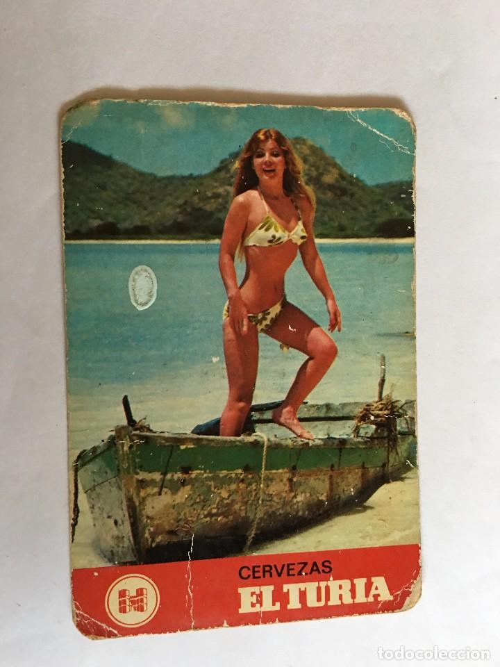 Kalender: CALENDARIO BOLSILLO EROTICO DESNUDO 1974 PUBLICIDAD CERVEZA CERVEZAS STRAK TURIA EXPORT