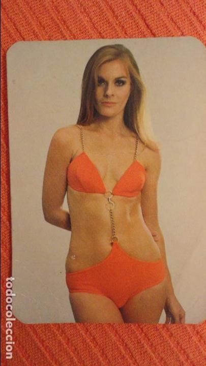 Kalender: ANTIGUO CALENDARIO.CHICA EN BIKINI.BAR CANTABRO.CADIZ 1974