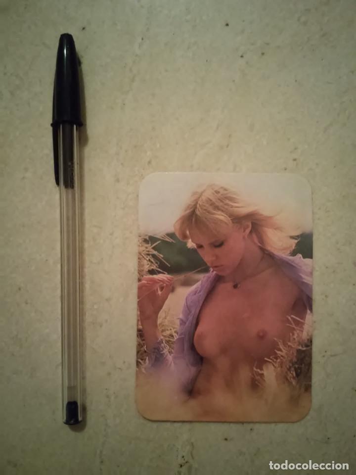 Kalender: ANTIGUO CALENDARIO - CHICA RUBIA - ALBUM - A&Ntilde;O 1986 - EROTICO