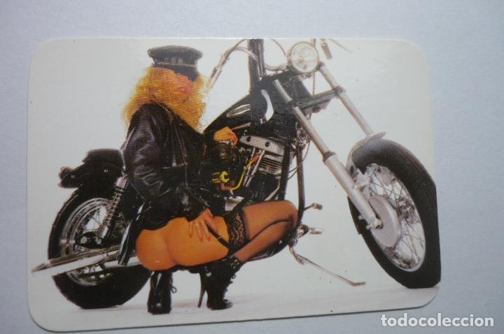 Calendriers: calendario extranjero desnudo chica con moto 2001