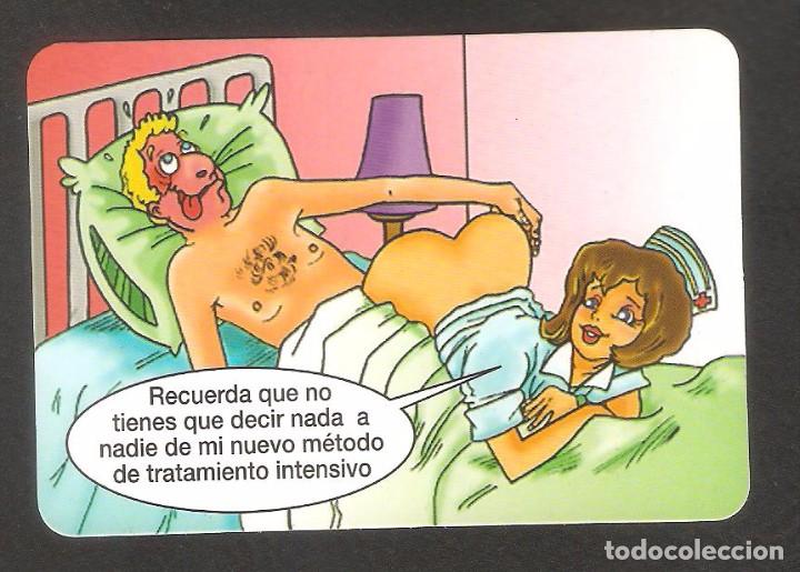 Calendars: CALENDARIO DE BOLSILLO DE  SERIE  A&Ntilde;O  2001  EGC.  198  CHISTE - HUMOR - SIN PUBLICIDAD EN REVERSO