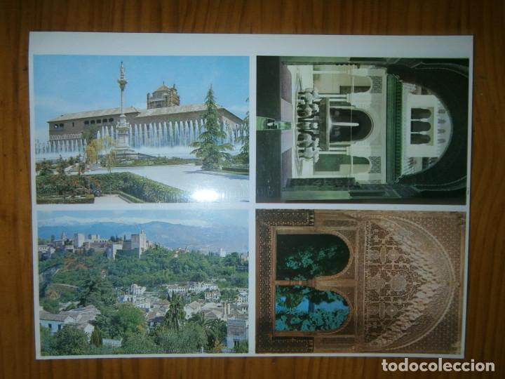 Kalender: CALENDARIO DE BOLSILLO 1975.. LAMINA DE 4 CALENDARIOS NUEVOS ..serie 75 B9 -GRANADA