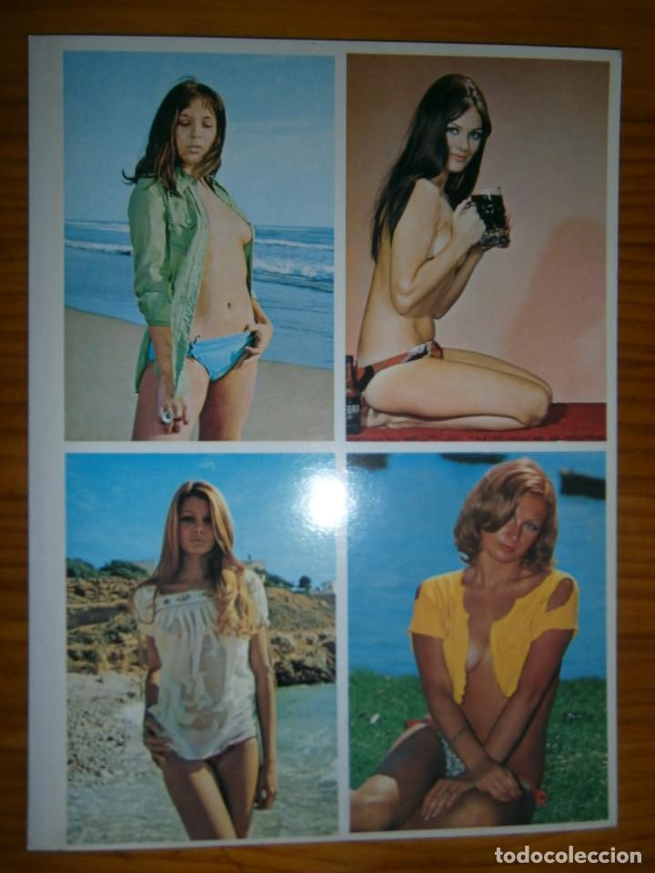 Kalender: CALENDARIO DE BOLSILLO .1975. LAMINA DE 4 CALENDARIOS NUEVOS ..serie 75 B2 PLAYA N&ordm;6