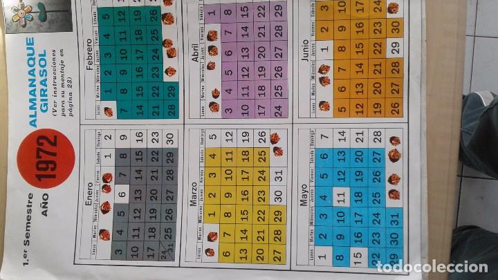 Kalender: ALMANAQUE 1972