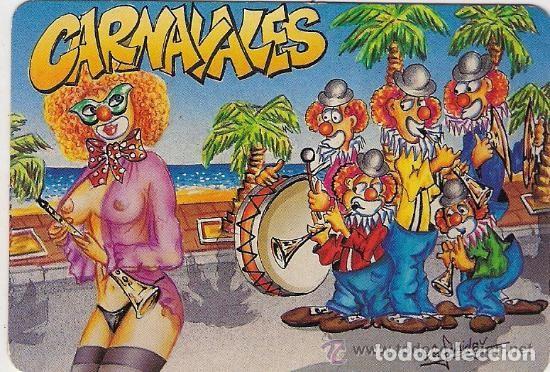 Calendars: -60063 CALENDARIO DIBUJO DESNUDO FEMENINO, EROTICO, A&Ntilde;O 1999, CON PUBLICIDAD, CARNAVALES, PINTURA