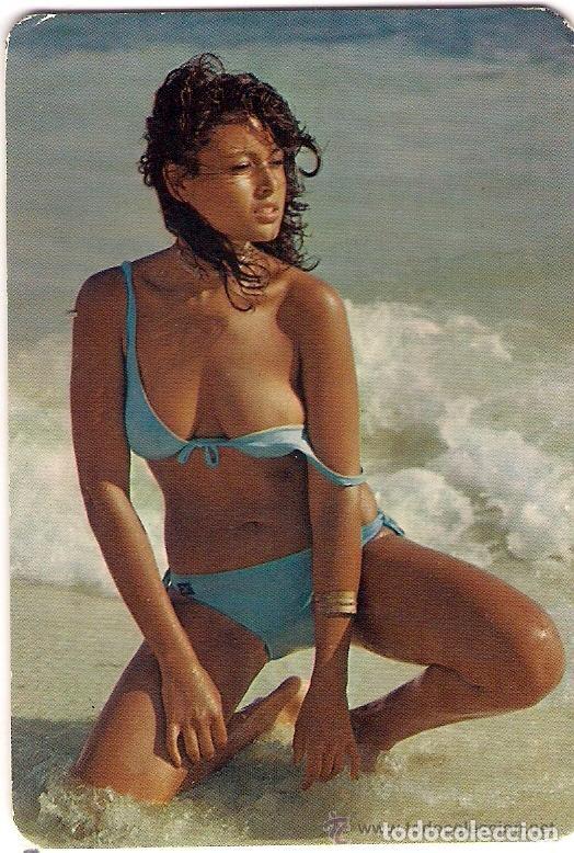 Kalender: -44789 CALENDARIO DESNUDO FEMENINO, EROTICO, A&Ntilde;O 1976, CON PUBLICIDAD, PRECIOSA MUJER