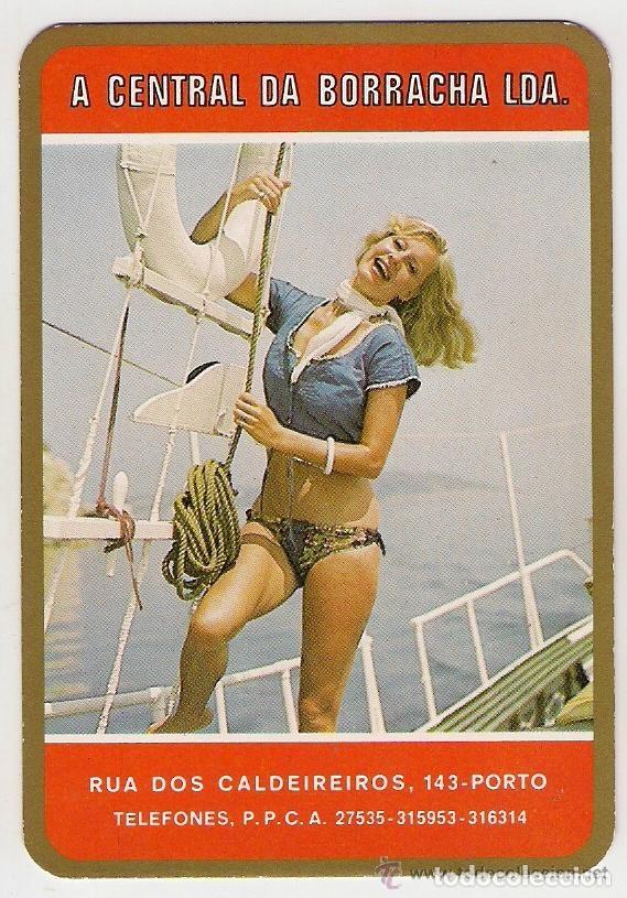 Calendars: -57228 CALENDARIO DESNUDO FEMENINO, EROTICO, A&Ntilde;O 1981, PUBLICITARIO EXTRANJERO PLASTICOS BORRACHA