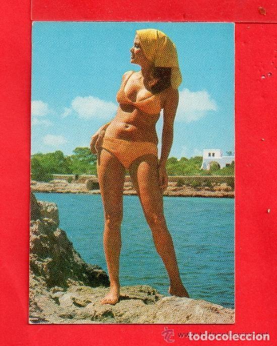 Kalender: Calendarios Er&oacute;tico Bella Se&ntilde;orita Edit&oacute; D.L.B.. n&ordm; 8 A&ntilde;o 1974 Con Publicidad Seguros Barcelona