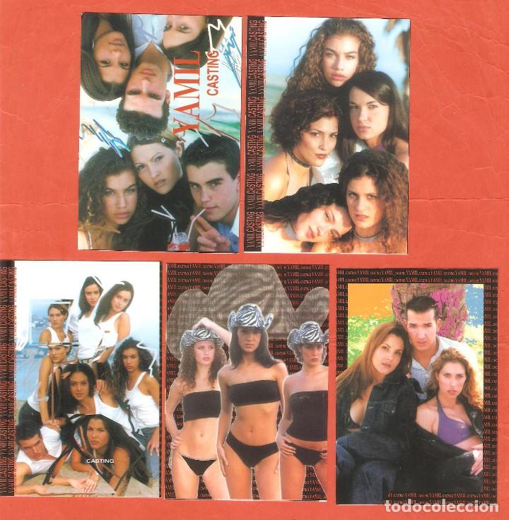 Calendars: 5  CALENDARIOS  BOLSILLO PUBLICITARIOS A&Ntilde;O 2002 CHICAS Y CHICOS - AGENCIA DE MODELOS YAMIL - M&Aacute;LAGA