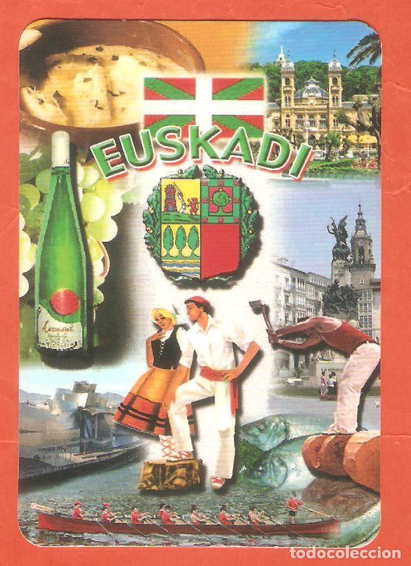 Calendars: CALENDARIO BOLSILLO SERIE A&Ntilde;O  2009  L - 241 EUSKADI - MONUMENTOS - PUBLICIDAD REVERSO