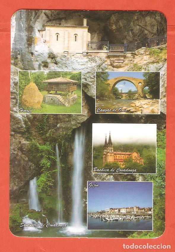 Calendars: CALENDARIO BOLSILLO SERIE A&Ntilde;O 2012  BO.  513  ASTURIAS - SIN  PUBLICIDAD REVERSO