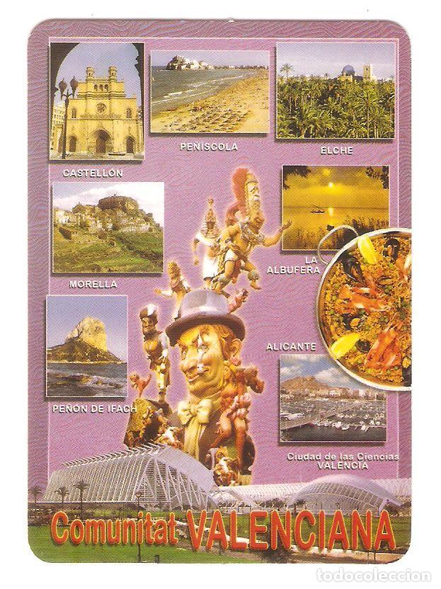 Calendars: CALENDARIO BOLSILLO SERIE A&Ntilde;O  2006  BO. 529  COMUNIDAD  VALENCIANA  - PUBLICIDAD REVERSO
