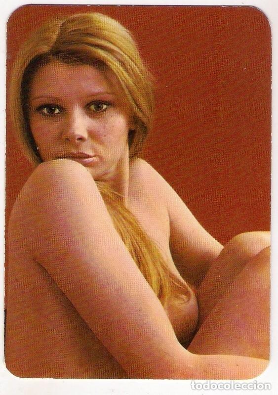 Kalender: -67232 CALENDARIO DESNUDO FEMENINO, EROTICO, A&Ntilde;O 1975, SERIE DLB 3500063, CON PUBLICIDAD, MUJER