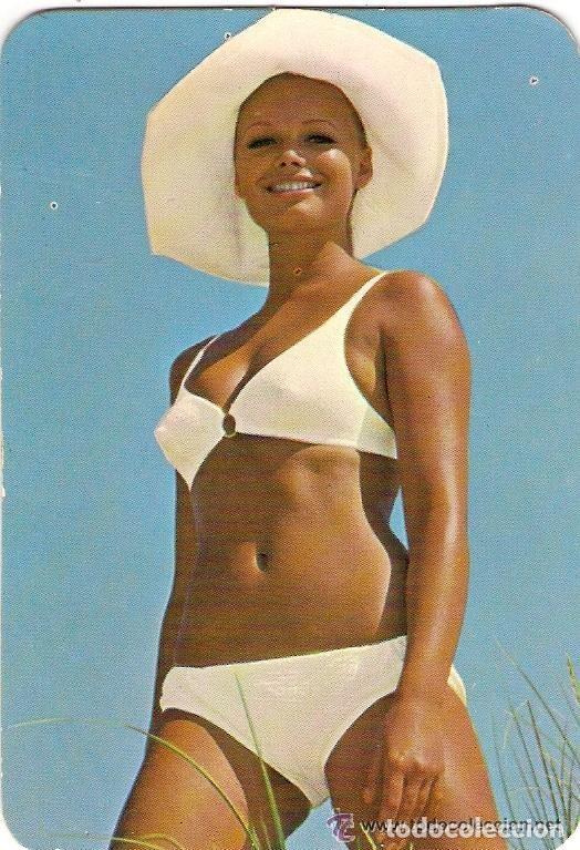 Kalender: -52709 CALENDARIO DESNUDO FEMENINO, EROTICO, A&Ntilde;O 1975, CON PUBLICIDAD, PRECIOSA MUJER