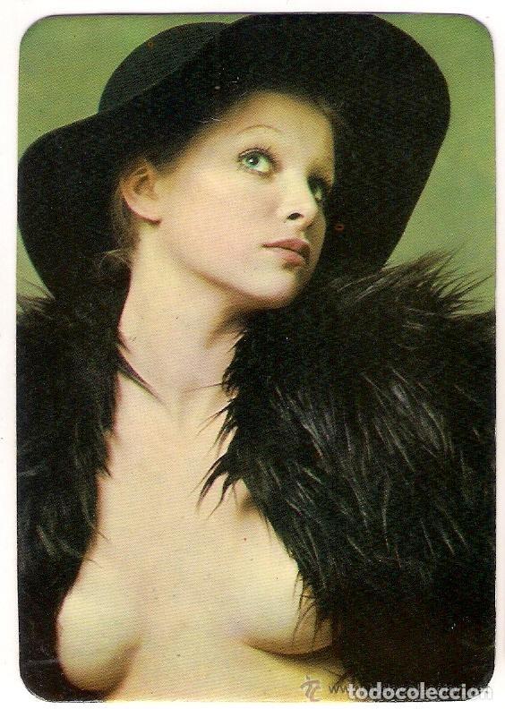 Kalender: -61878 CALENDARIO DESNUDO FEMENINO, EROTICO, A&Ntilde;O 1975, SELECCION, CON PUBLICIDAD, MUJER