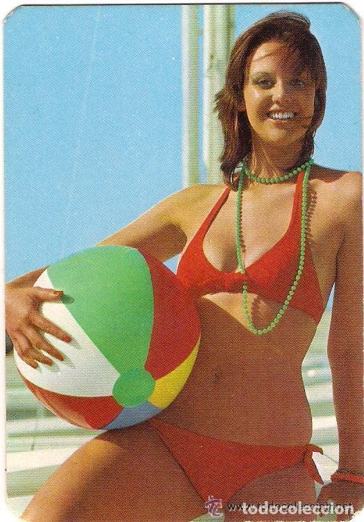 Kalender: -52710 CALENDARIO DESNUDO FEMENINO, EROTICO, A&Ntilde;O 1976, CON PUBLICIDAD, PRECIOSA MUJER