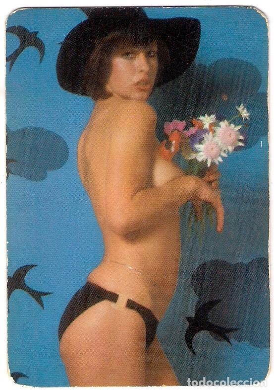 Calendars: -70291 CALENDARIO DESNUDO FEMENINO, EROTICO, A&Ntilde;O 1976, CON PUBLICIDAD, SERIE BO 509,  MUJER