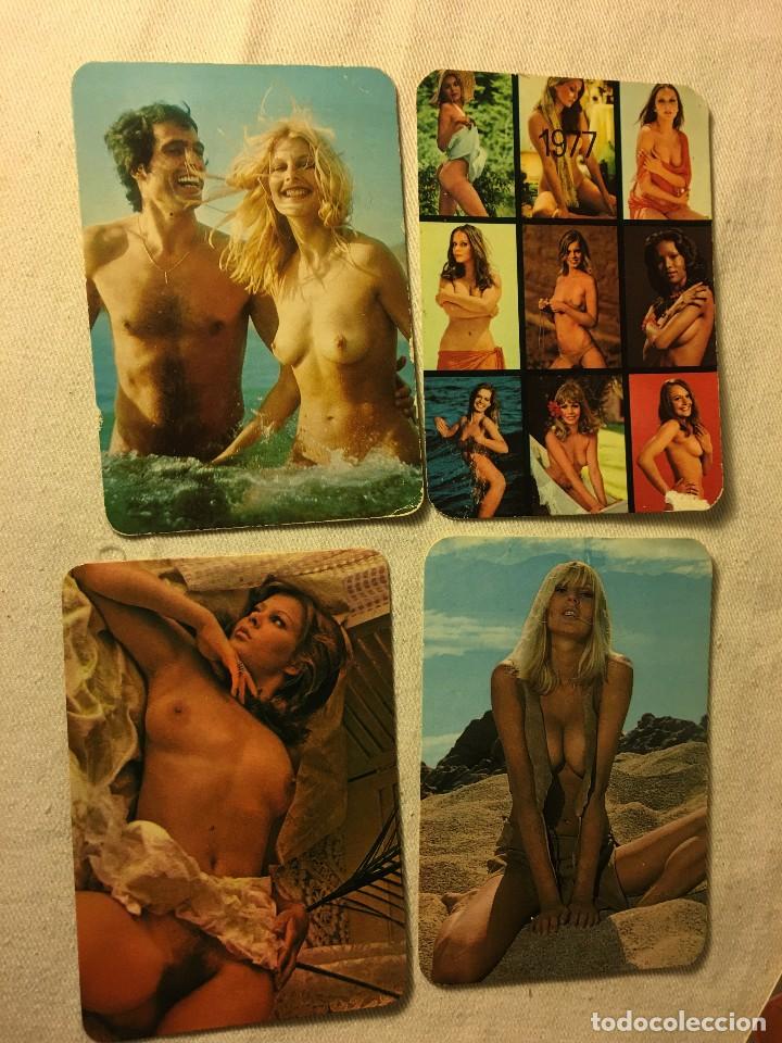 Calendriers: RA4 4 CALENDARIOS EROTICO EROTICOS CON PUBLICIDAD 1974