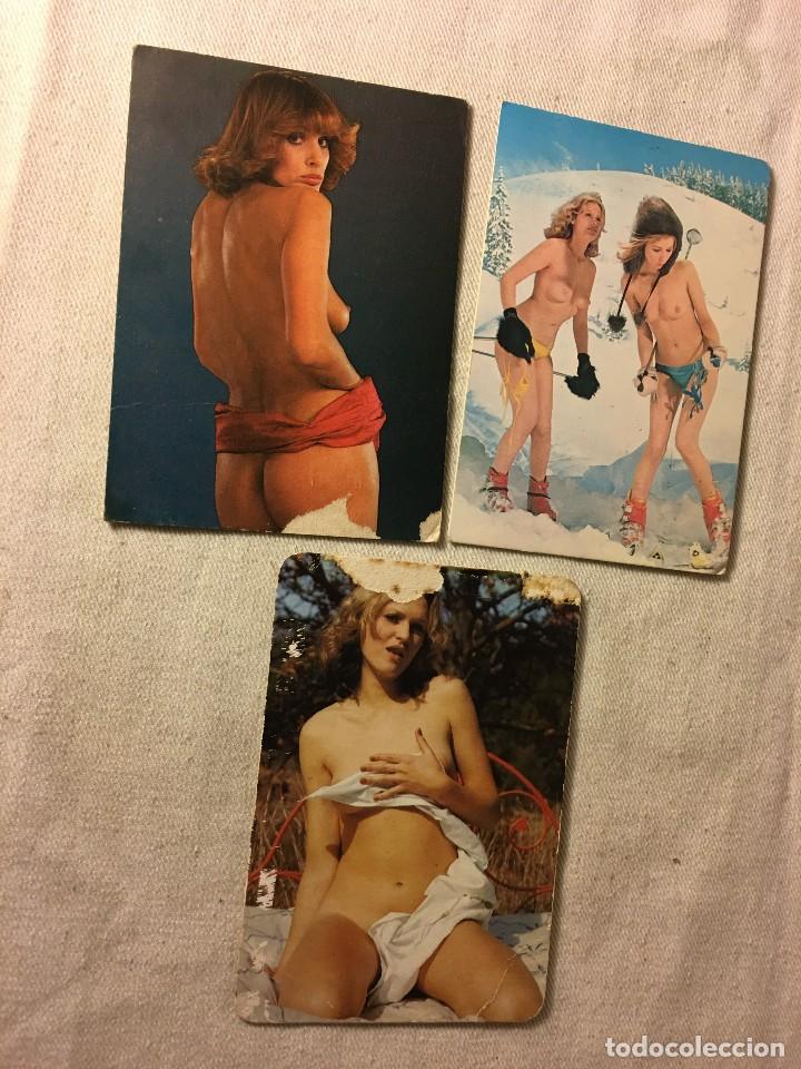 Calendriers: RA4 3 CALENDARIOS EROTICO EROTICOS CON PUBLICIDAD 1974