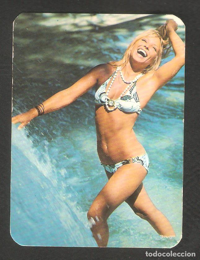 Calendars: CALENDARIO DE BOLSILLO DE SERIE  A&Ntilde;O  1975  CHICA - DESNUDO - VER FOTO DE REVERSO