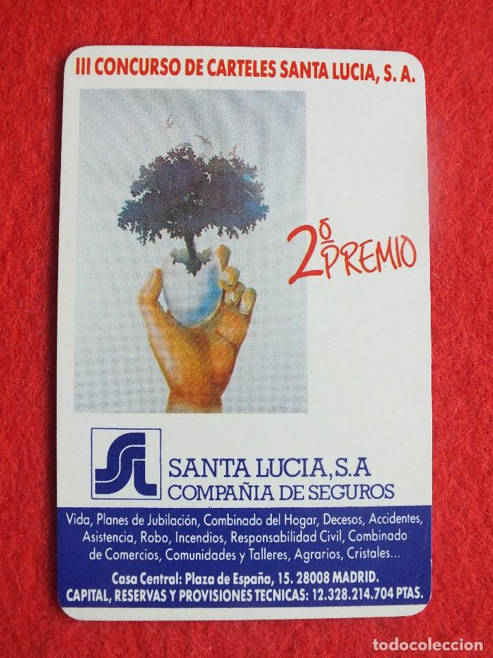 Calendriers: calendario III concurso carteles Santa lucia S A 2&ordm; premio 1988