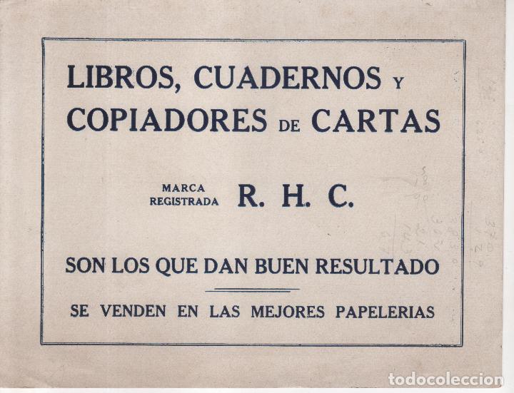 Calendriers: Papel secante sin usar Libros,  Cuadernos y Copiadores de Cartas R.H.C. 21 X 16 cms.