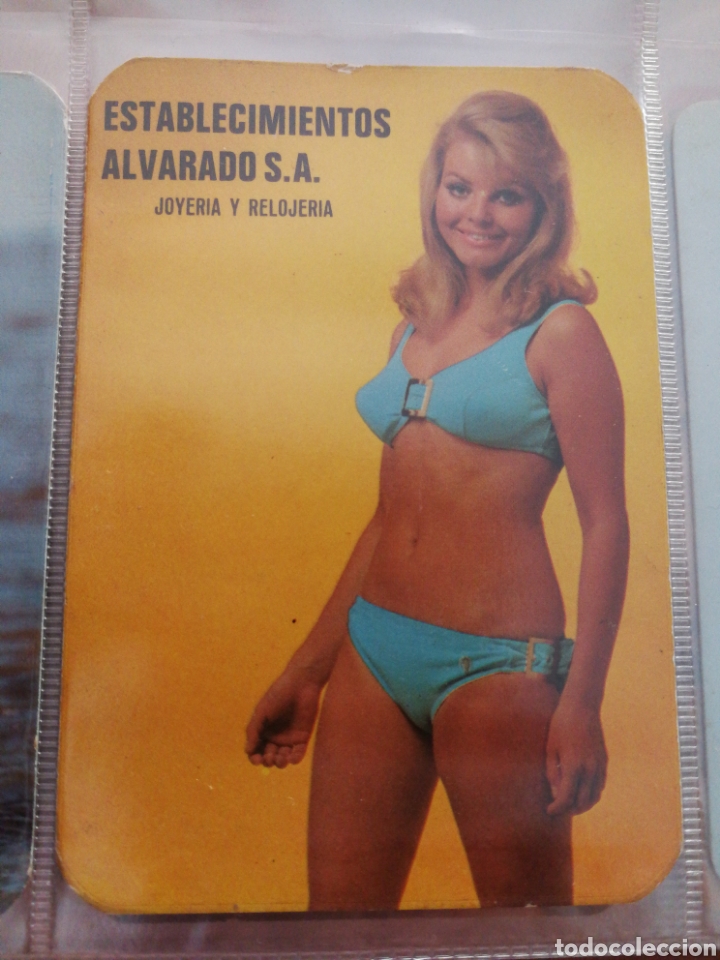 Calendriers: CALENDARIO ESTABLECIMIENTOS ALVARADO S.A (JOYERIA Y RELOJERIA), 1970.