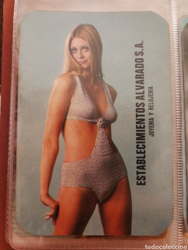 Calendriers: CALENDARIO ESTABLECIMIENTOS ALVARADO S.A (JOYERIA Y RELOJERIA), 1971.